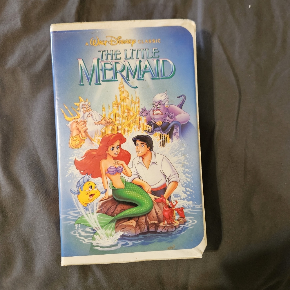 The Little Mermaid VHS Tape